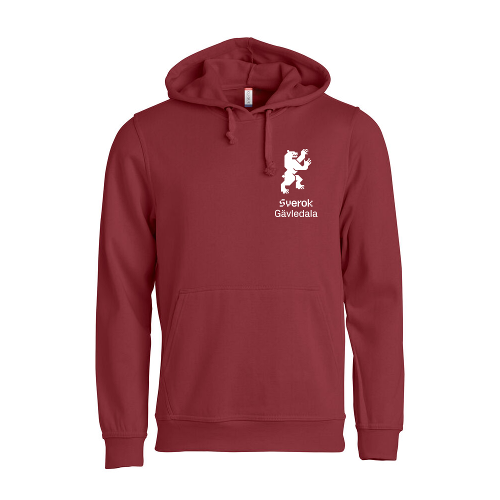 Basic Hoody Burgundy