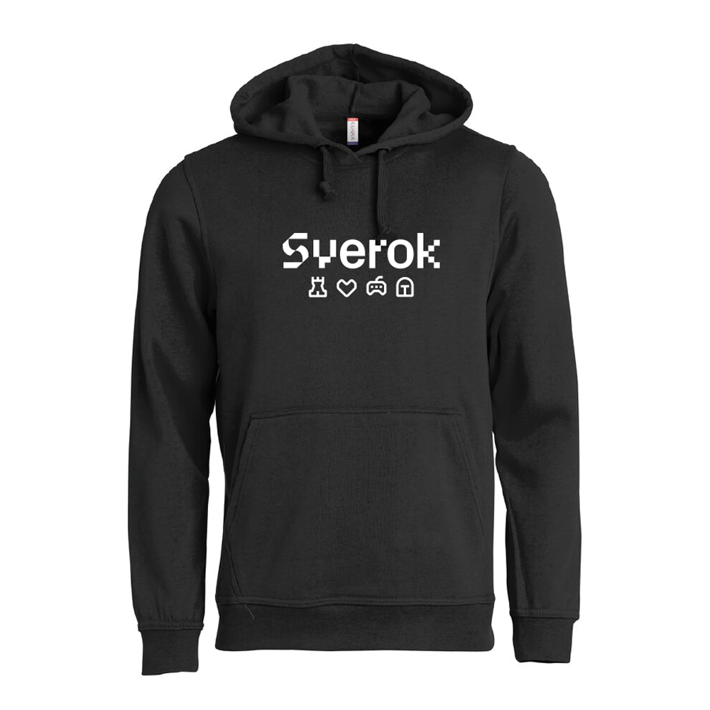 Basic Hoody Unisex Svart