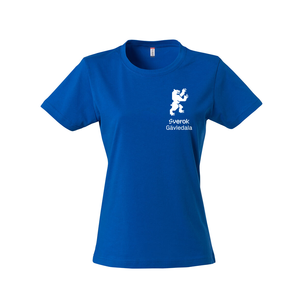Basic-T Dam Royalblå
